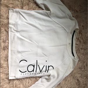 Cropped Calvin Klein sweatshirt